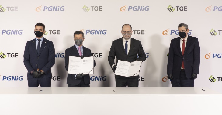 TGE oraz PGNiG rozpoczynają współpracę w zakresie rozwoju rynku biometanu w Polsce TGE oraz PGNiG rozpoczynają współpracę w zakresie rozwoju rynku biometanu w Polsce