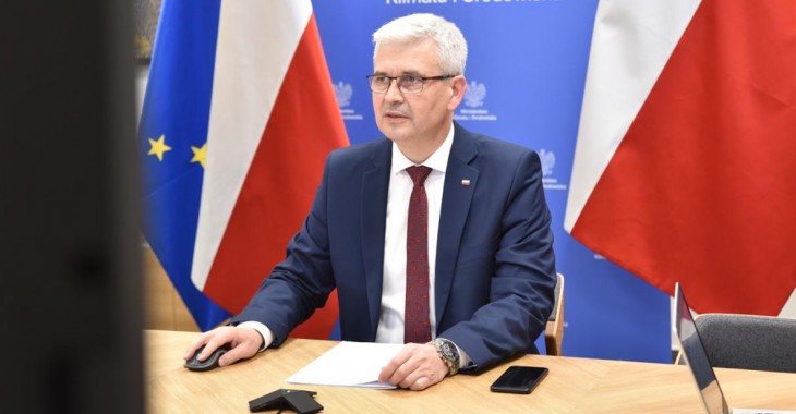 Wiceminister Ireneusz Zyska na I spotkaniu Zespołu ds. przeglądu jakości paliw stałych Wiceminister Ireneusz Zyska na I spotkaniu Zespołu ds. przeglądu jakości paliw stałych