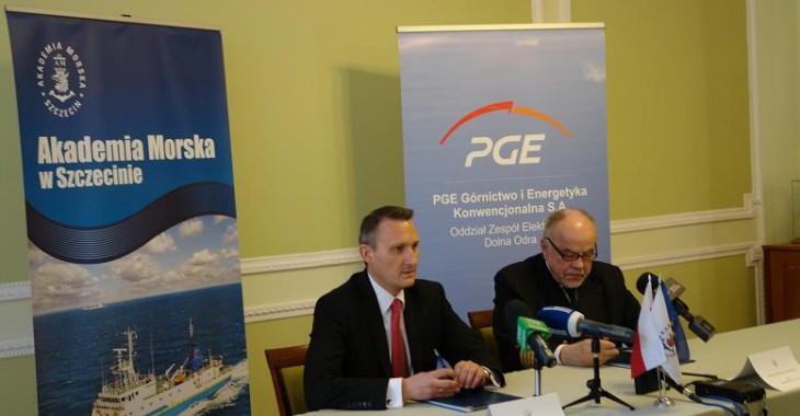 Wspólne badania PGE GiEK i Akademii Morskiej Wspólne badania PGE GiEK i Akademii Morskiej