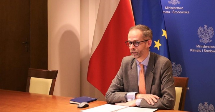 Rozmowa wiceministra Adama Guibourgé-Czetwertyńskiego z Ambasadorem Danii Rozmowa wiceministra Adama Guibourgé-Czetwertyńskiego z Ambasadorem Danii