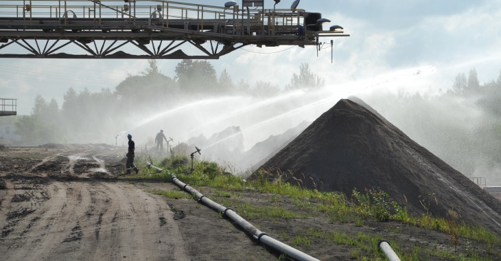 Kopalnia Turów: budowa ekranu przeciwfiltracyjnego przebiega zgodnie z harmonogramem Kopalnia Turów: budowa ekranu przeciwfiltracyjnego przebiega zgodnie z harmonogramem