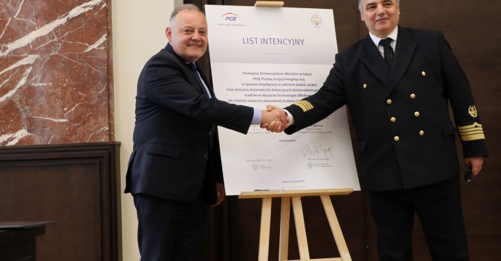 PGE i Uniwersytet Morski w Gdyni podejmą współpracę na rzecz rozwoju Centrum Offshore PGE i Uniwersytet Morski w Gdyni podejmą współpracę na rzecz rozwoju Centrum Offshore
