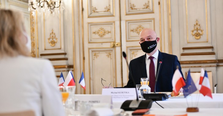 Wizyta ministrów klimatu i środowiska w Paryżu