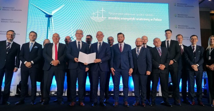 PGE podpisała porozumienie sektorowe na rzecz rozwoju offshore w Polsce
