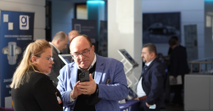 Na stoiskach podczas konferencji w Licheniu Na stoiskach podczas konferencji w Licheniu