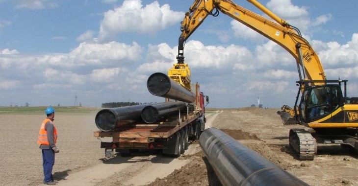 2000 km nowych gazociągów o dużej przepustowości