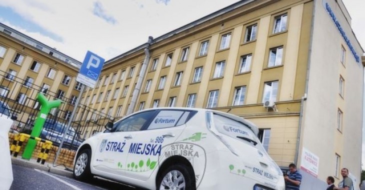 Elektryczny samochód Straży Miejskiej Elektryczny samochód Straży Miejskiej