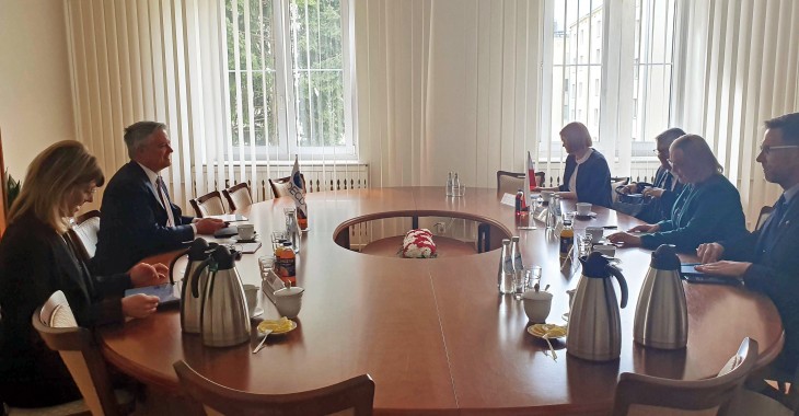 Minister Anna Moskwa na spotkaniu z Sekretarzem Generalnym OECD Minister Anna Moskwa na spotkaniu z Sekretarzem Generalnym OECD