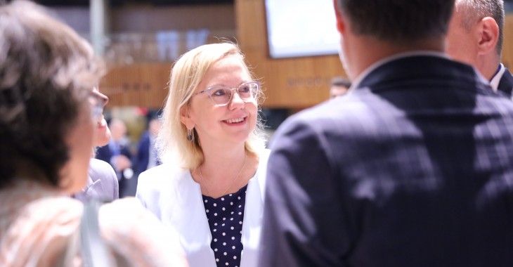 Minister Anna Moskwa na posiedzeniu Rady Unii Europejskiej ds. Energii Minister Anna Moskwa na posiedzeniu Rady Unii Europejskiej ds. Energii