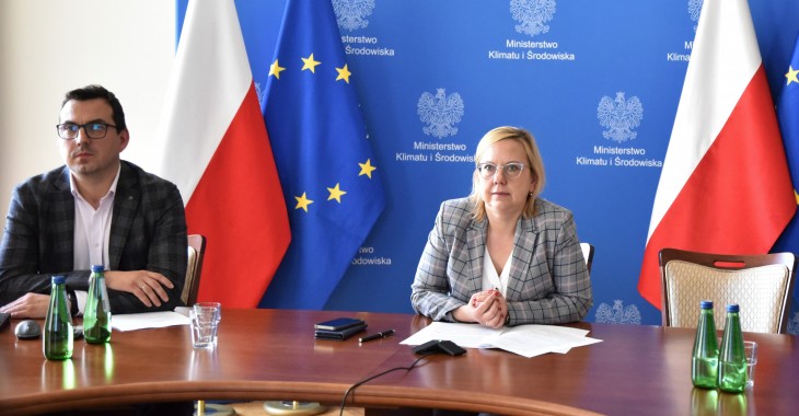 Rozmowa minister Anny Moskwy z komisarz Kadri Simson Rozmowa minister Anny Moskwy z komisarz Kadri Simson