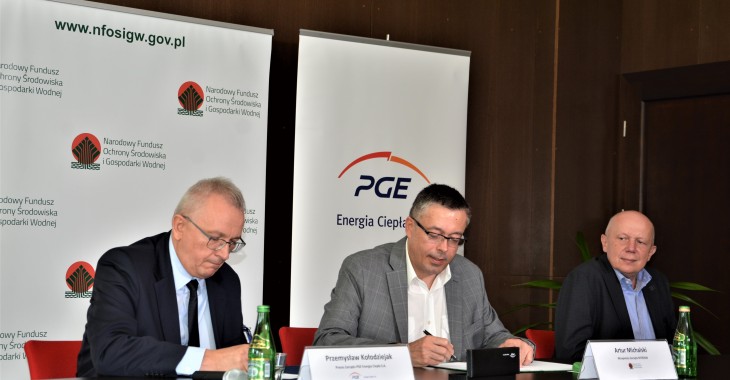 Niemal 56 mln zł z NFOŚiGW dla spółki PGE Energia Ciepła na wysokosprawną kogenerację w Elektrociepłowni Kielce