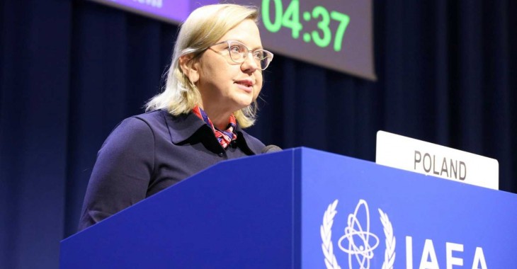 Minister Anna Moskwa na 66. konferencji generalnej Międzynarodowej Agencji Energii Atomowej