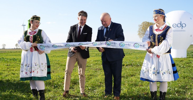 EDPR otwiera nową farmę wiatrową w Polsce