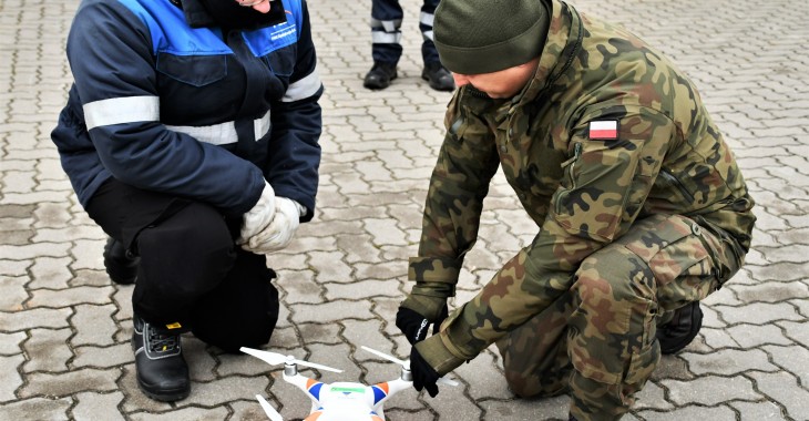 Terytorialsi szkolą energetyków PGE Dystrybucja z obsługi dronów Terytorialsi szkolą energetyków PGE Dystrybucja z obsługi dronów