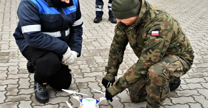 Terytorialsi szkolą energetyków PGE Dystrybucja z obsługi dronów