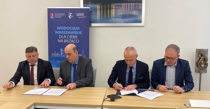 Wodociągi Warszawskie podejmują kolejną współpracę w kierunku odzyskiwania ciepła ze ścieków
