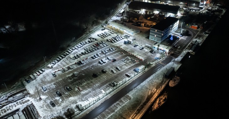 Energa zmodernizowała oświetlenie na terenie bazy lądowej LOTOS Petrobaltic