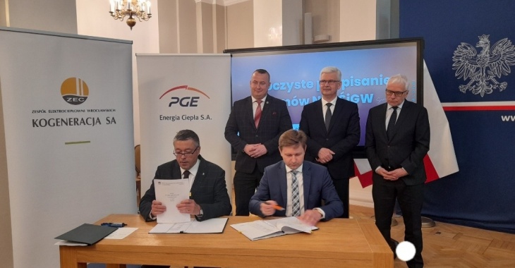 Ponad 11 milionów złotych od NFOŚiGW dla wrocławskiej KOGENERACJI na dofinansowanie projektu inwestycyjnego na wrocławskim Zawidawiu